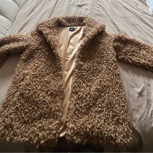 Fuzzy boohoo jacket